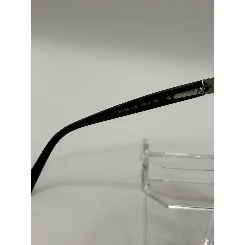 Donna Karan DK1506 3001 Black Eyeglasses Frames 49-16 125 Rectangle